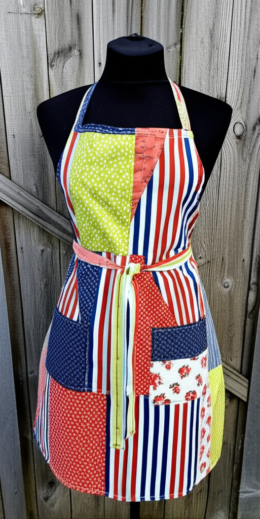 Upcycled Kitchen Apron
