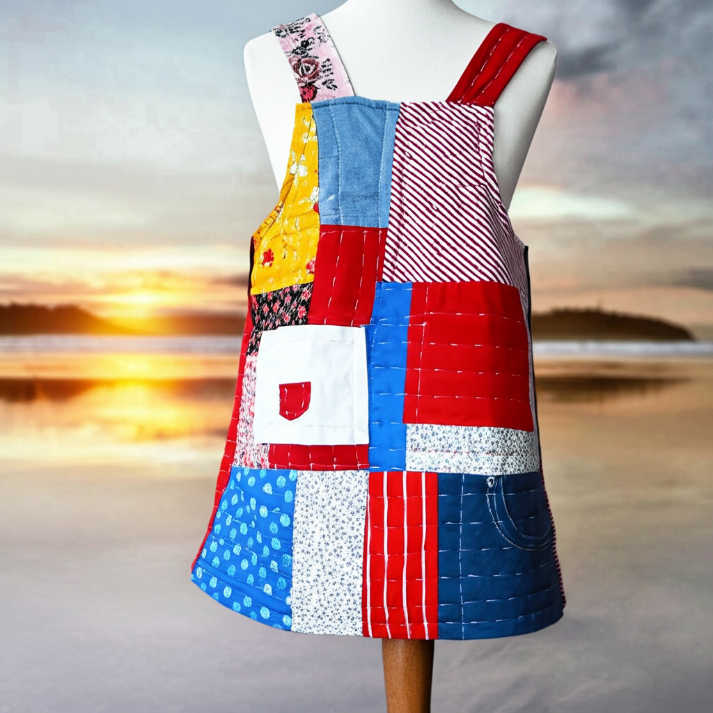 Patchwork Smock